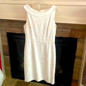 White House Black market White Short Cocktail Dress - Size 6 Women